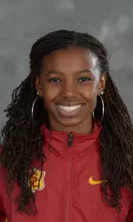 Freshman Jaide Stepter ran the third leg for the 4x400m relay team which placed third. She also ran in the 200m race.