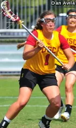 Freshman defense Courtney Tarleton has picked up 30 ground balls, this season.