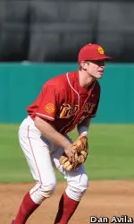 Kevin Swick is swinging a hot bat for the Trojans.