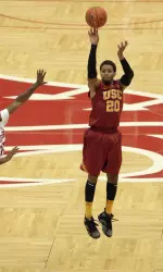 Terrell was the only Trojan in double figures, with 18 points