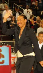 The Women of Troy welcome Cynthia Cooper-Dyke back to USC!