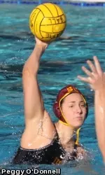 Sophomore Monica Vavic is seven goals away from hitting 100 in her USC career.