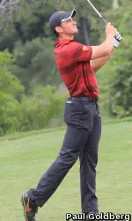 Senior Sam Smith is tied for 14th heading into the final round of the 2013 Pac-12 Men's Golf Championships.