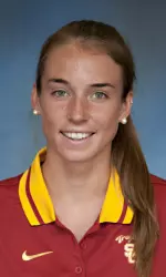 USC freshman midfield Amanda Johansen was named the MPSF Rookie of the Year