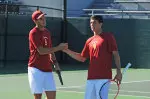 Cousins Roberto Quiroz and Emilio Gomez look to win another NCAA team title together.