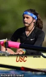Senior coxswain Jennah Blau