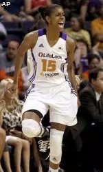 Briana Gilbreath is back with the Phoenix Mercury for 2013.