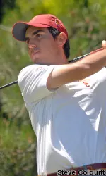 Sophomore Anthony Paolucci led USC with a 1-under 69 in the first round of the 2013 NCAA Men's Golf Championships.