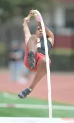 Junior Viktor Fajoyomi had an impressive two-day total of 7299 points in the decathlon over the weekend at the Pac-12 Multi-Events Championships to move into fifth place on the Trojans' all-time list.