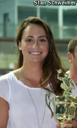 Madeline Rosenthal was named MVP of the Maccabiah Games for women's water polo.