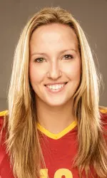 USC senior outside hitter Sara Shaw