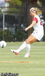 Megan Borman tallied USC's fastest goal of the year with her score 37 seconds into today's game.
