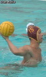 Ivan Kustic drilled four goals for the Trojans today.