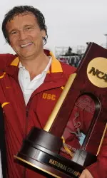 Jovan Vavic aims to keep his Trojans on top again in a push for a sixth straight NCAA title.