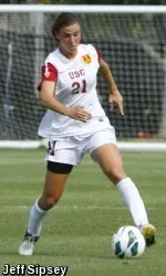 Jamie Fink delivered the assist on Kayla Mills' 62nd minute score.