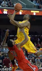 Byron Wesley scored 18 points in Sunday's loss.