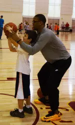 Darion Clark offers a lesson on shooting technique.