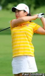 Junior Kyung Kim is set for her season debut this weekend at the Stanford Intercollegiate.