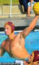 Senior Rex Butler broke the century mark today with two goals for a career count of 101.