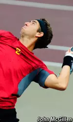 Roberto Quiroz combined forces with Yannick Hanfmann for another doubles win in Tulsa.