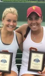 Gabby Smith and Giuliana Olmos have won another tournament doubles title together!