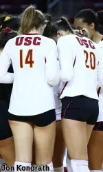 USC dropped a three-set match to Utah on the road on Friday, Nov. 7.