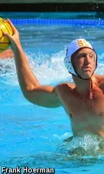 Bryce Hoerman ripped in a hat trick today to lead the USC scoring charge.