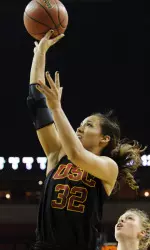 Kiki Alofaituli recorded her first career double-double with a career-high 26 points and 10 rebounds.