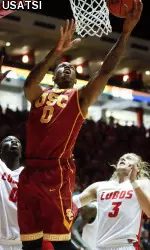 Darion Clark had 12 points and 11 rebounds in the win at New Mexico on Sunday for his second consecutive double-double.