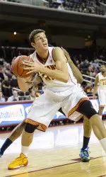 Nikola Jovanovic tied his career high with 23 points against Utah State.