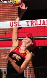 USC senior Kirby Burnham