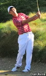 Freshman Rico Hoey has posted five straight rounds in the 60s and two straight top 2 finishes.