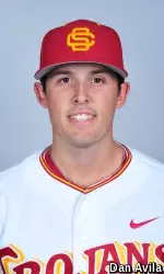 Kyle Davis pitched well out of the pen for the Trojans in the loss.