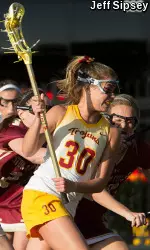 USC freshman midfielder Alex Moore broke out with four goals and an assist in USC's game against Boston College.