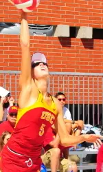 USC senior Kirby Burnham