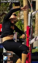 USC freshman Nicolette Martin