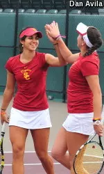Zoë Scandalis and Giuliana Olmos have been tabbed for NCAA action in Athens.