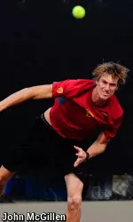 Max de Vroome cleaned things up with the clincher today for the Trojans.