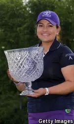 Lizette Salas after her first LPGA win.