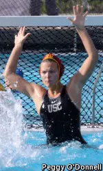 Flora Bolonyai is the sixth Trojan to finish as a four-time All-American.