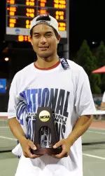 A three-time NCAA champ and a five-time ITA All-American, Ray Sarmiento finishes up his Trojan career.