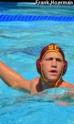 Bryce Hoerman rang up a four-goal game today to set a career high for the freshman.