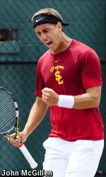 Roberto Quiroz is the singles champ at the Sherwood Cup!