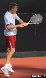 Tanner Smith notched four straight victories to win the Flight 2 singles draw.