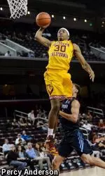 Elijah Stewart collected his first career double-double with 14 points and a career-high 10 rebounds vs. San Diego on Nov. 13.