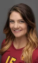 USC setter Baylee Johnson was named the Pac-12 Freshman of the Week.