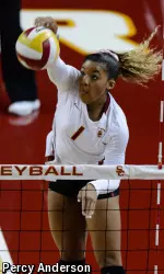USC freshman OH Alyse Ford.