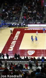 The Galen Center will host three matches for the first and second rounds of the 2015 NCAA DI Women's Volleyball Championship.