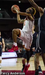 Jordan McLaughlin scored 14 points, matched a career high with seven rebounds and had six assists in Sunday's win over Yale.