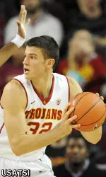 Nikola Jovanovic was 10-for-10 from the free throw line at UCSB on Dec. 3, tying for the sixth-most FT makes without a miss in a game by a Trojan.